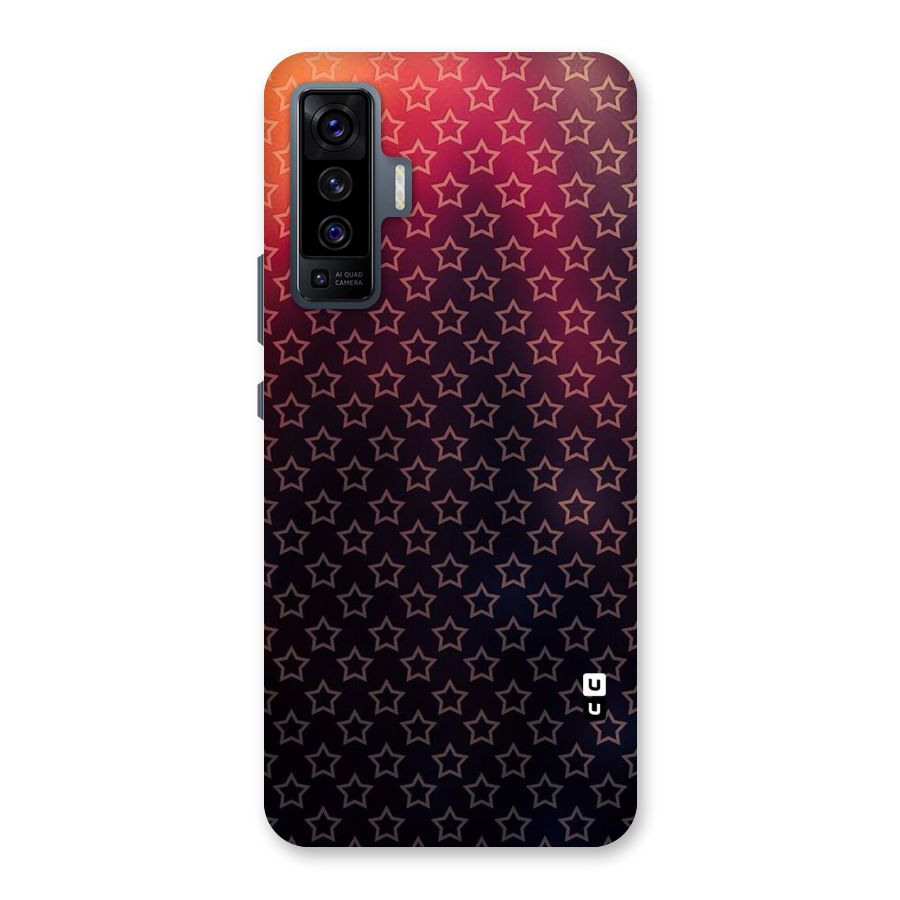Ombre Stars Back Case for Vivo X50