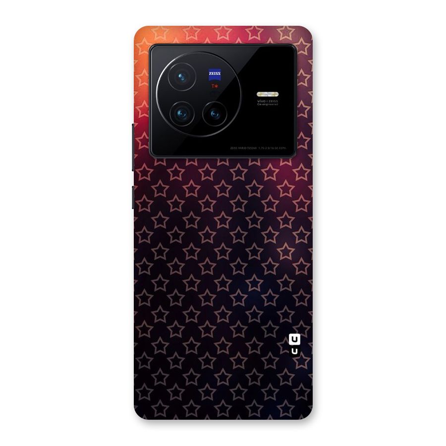 Ombre Stars Back Case for Vivo X80