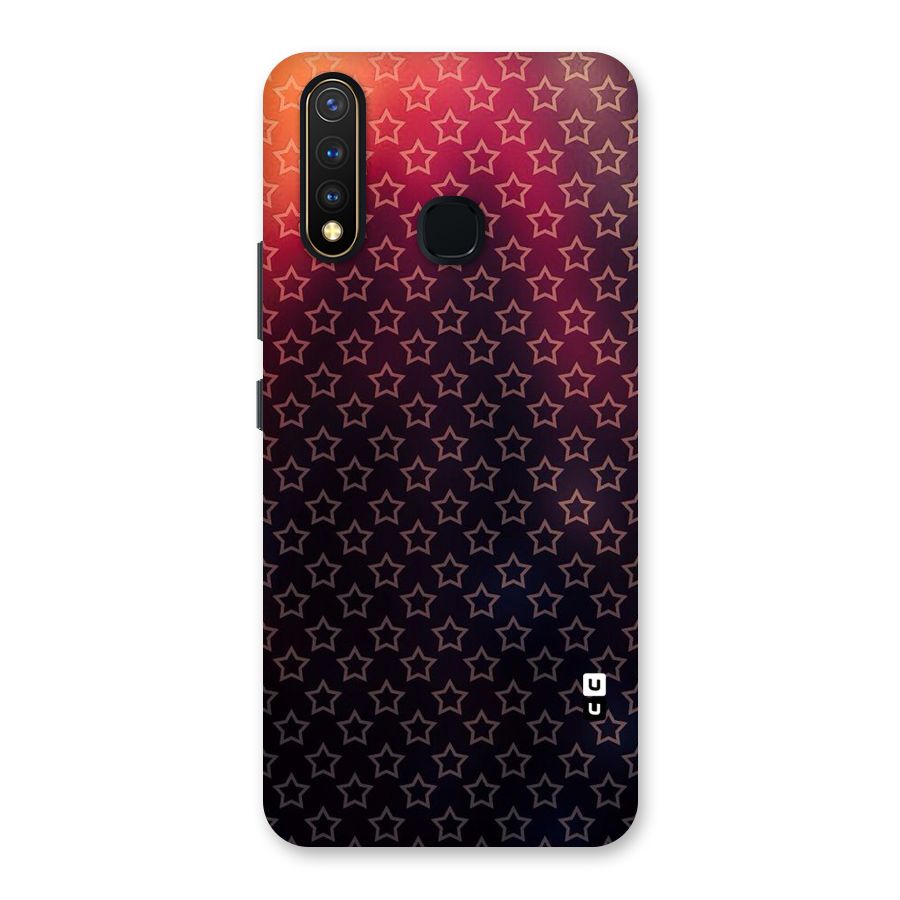 Ombre Stars Back Case for Vivo Y19