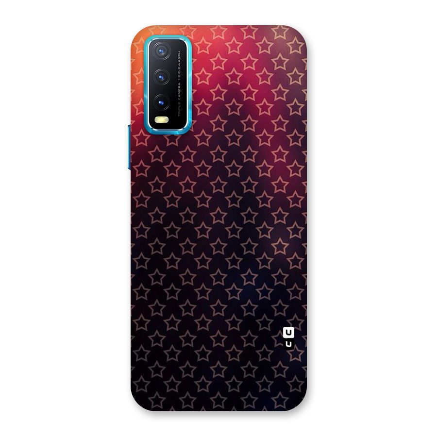 Ombre Stars Back Case for Vivo Y20