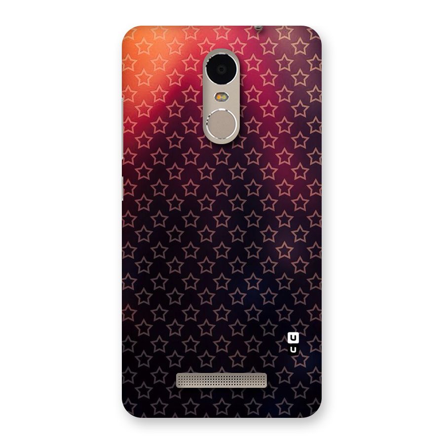 Ombre Stars Back Case for Xiaomi Redmi Note 3