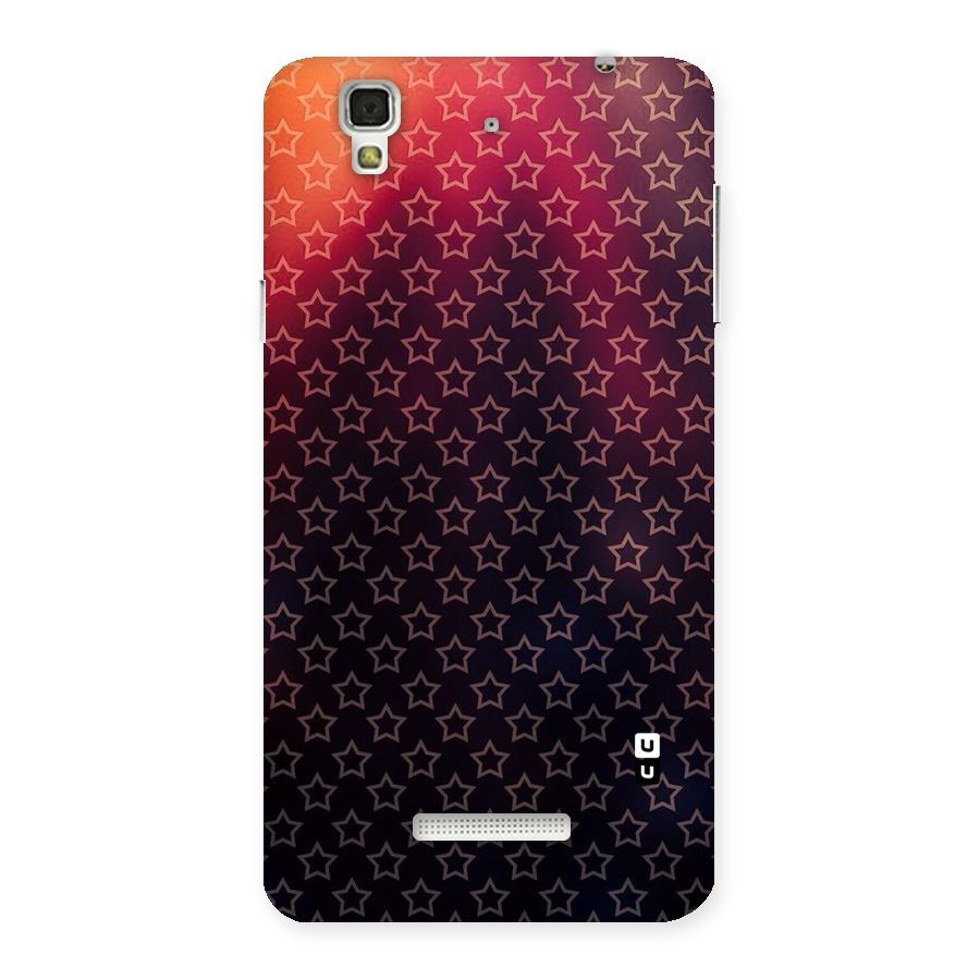 Ombre Stars Back Case for YU Yureka Plus