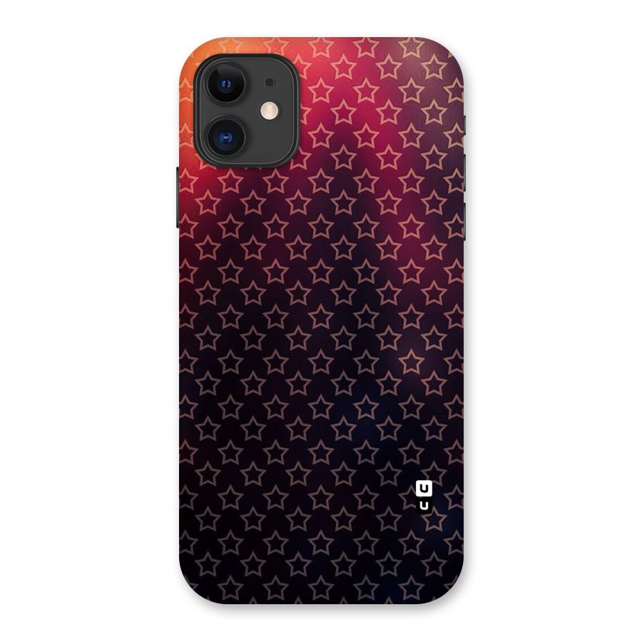 Ombre Stars Back Case for iPhone 11