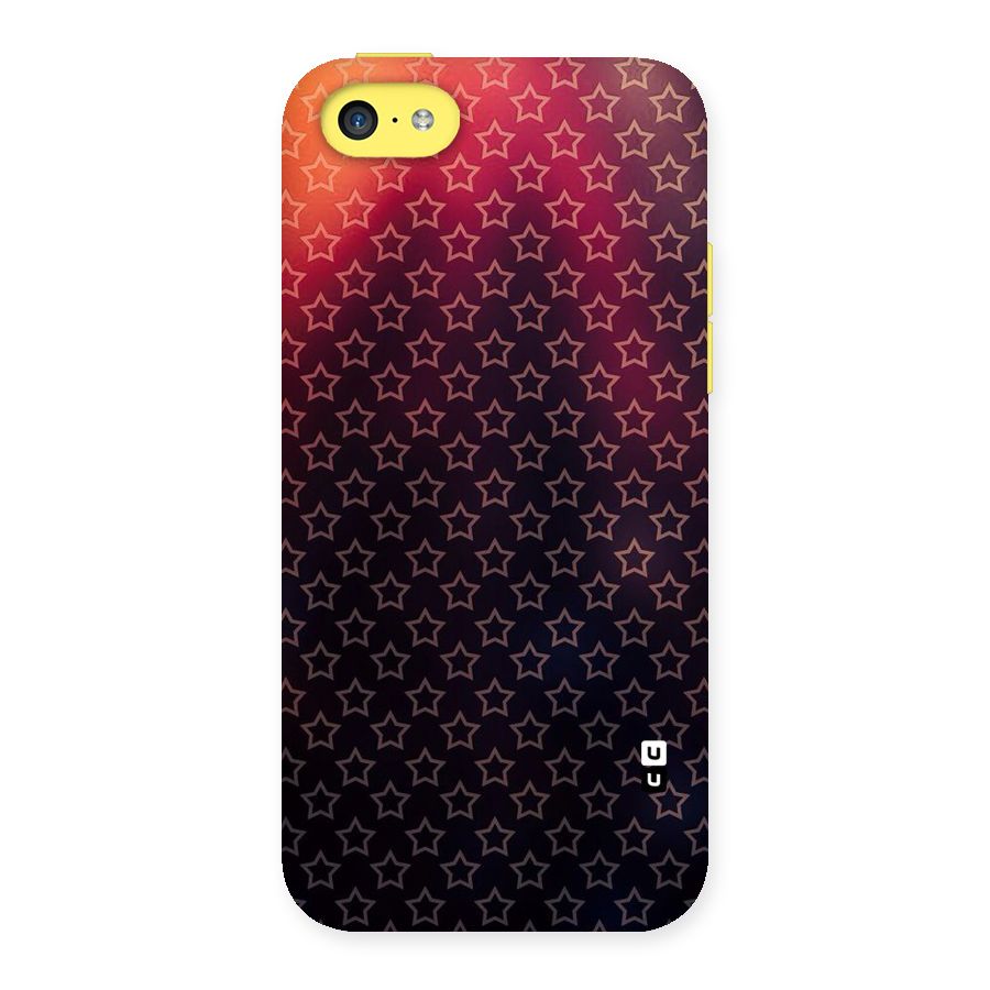 Ombre Stars Back Case for iPhone 5C