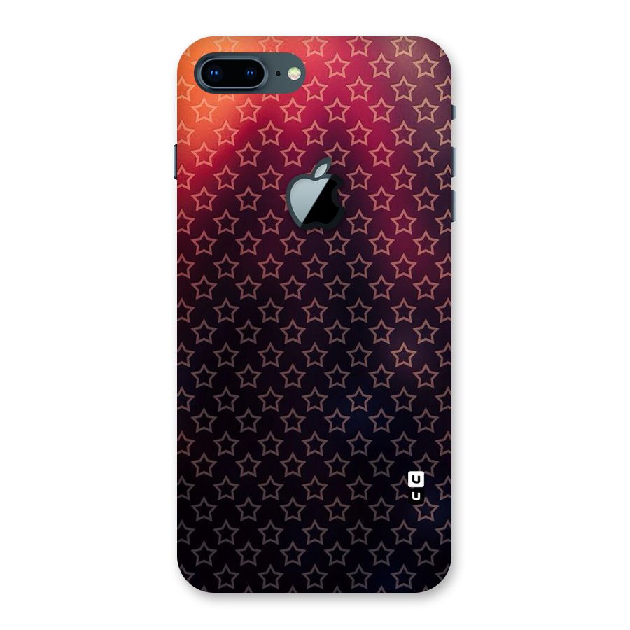 Ombre Stars Back Case for iPhone 7 Plus Apple Cut