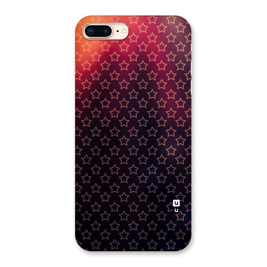 Ombre Stars Back Case for iPhone 8 Plus