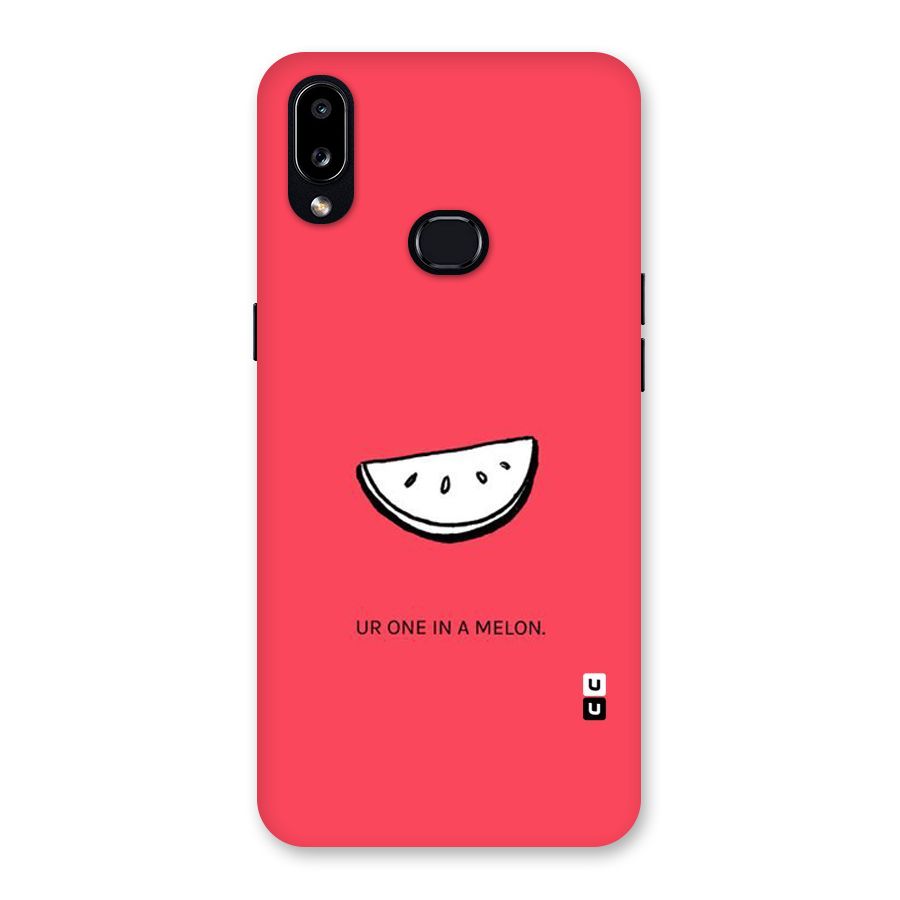 One In Melon Back Case for Galaxy A10s