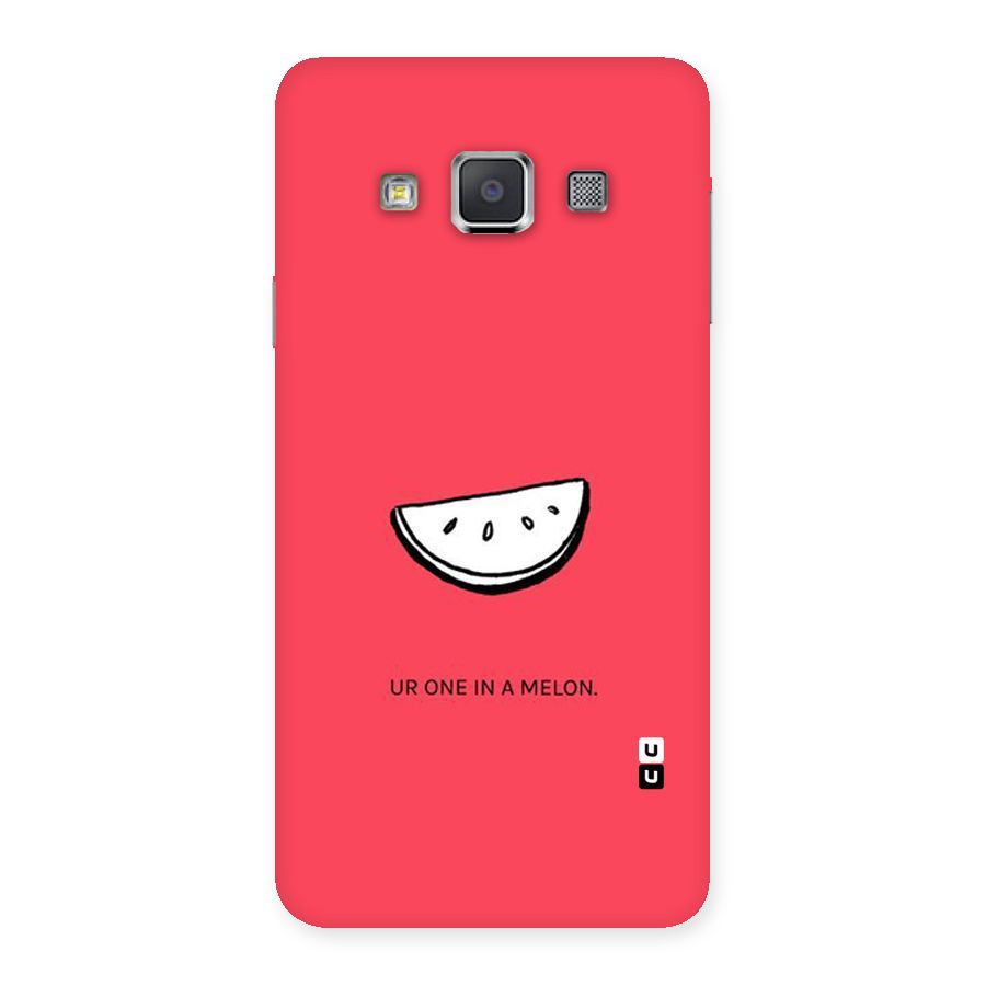 One In Melon Back Case for Galaxy A3