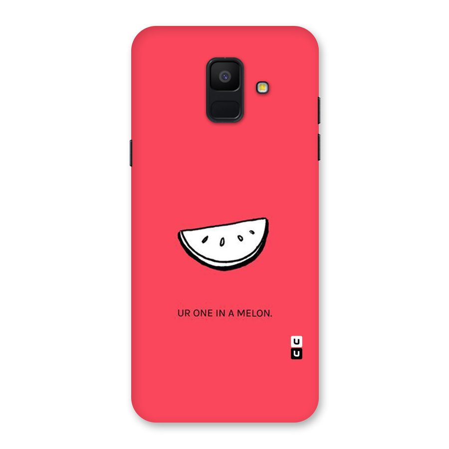 One In Melon Back Case for Galaxy A6 (2018)