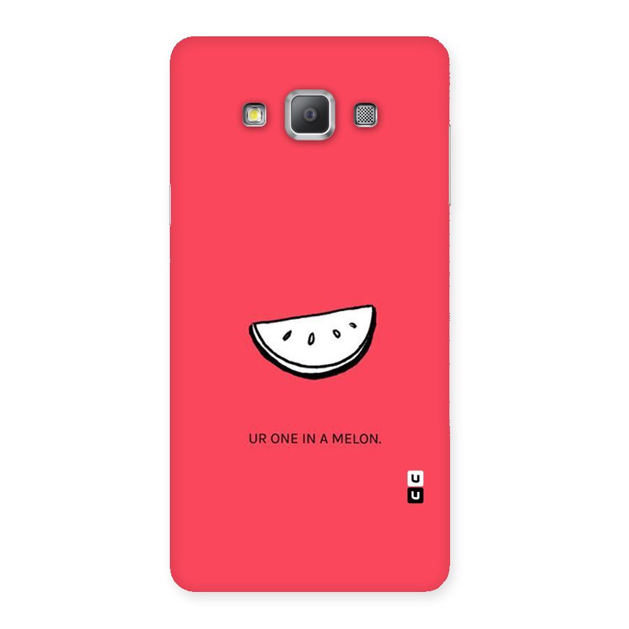 One In Melon Back Case for Galaxy A7