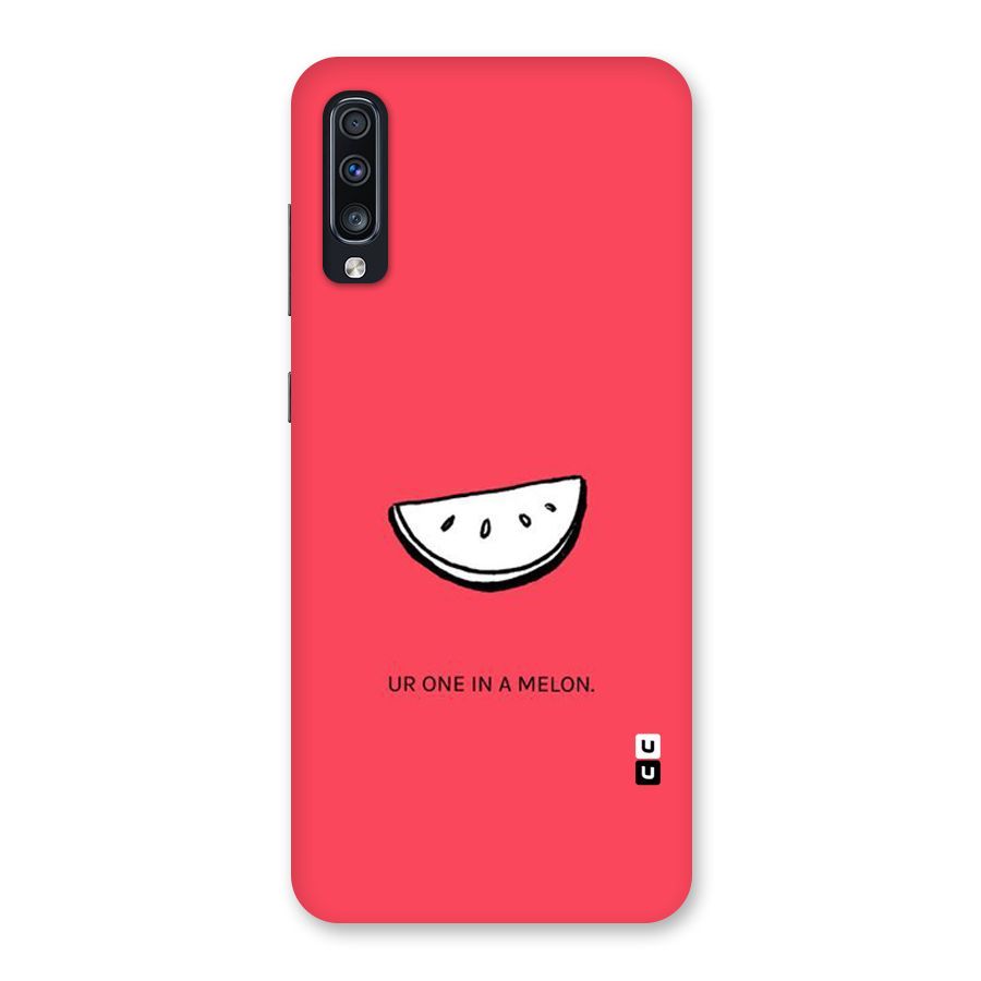 One In Melon Back Case for Galaxy A70