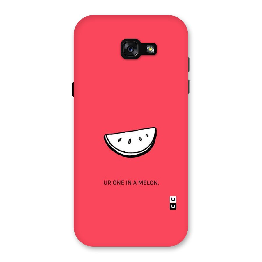 One In Melon Back Case for Galaxy A7 (2017)
