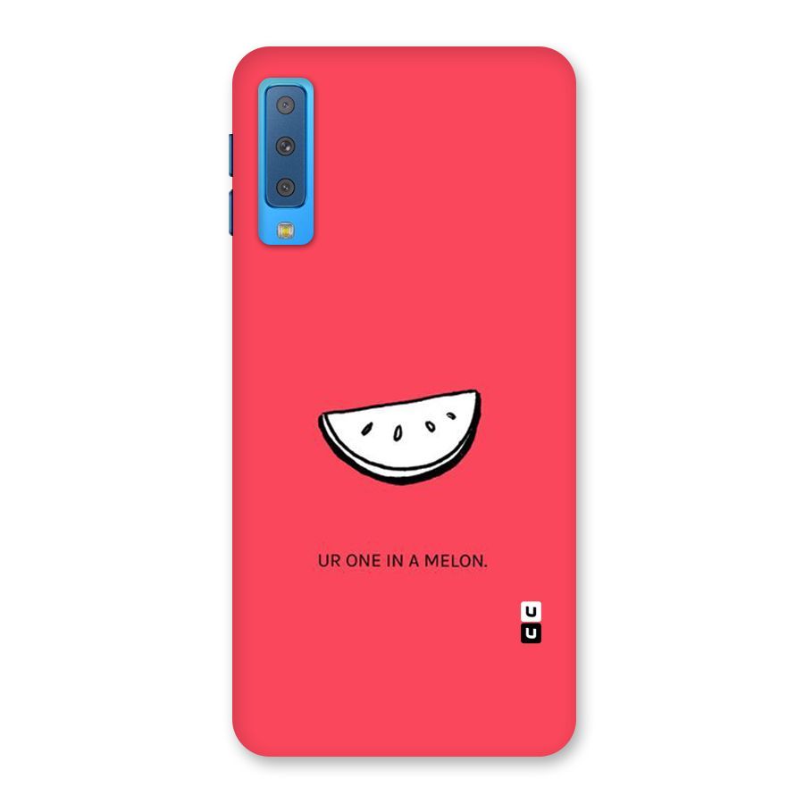 One In Melon Back Case for Galaxy A7 (2018)