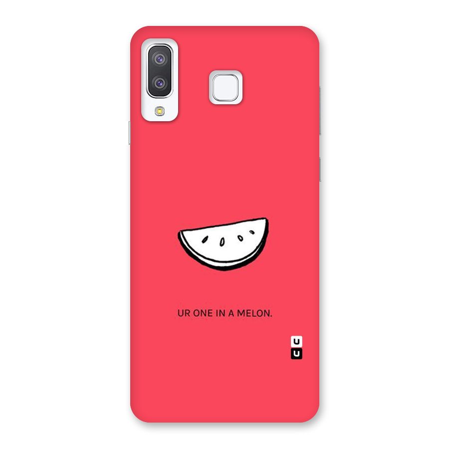 One In Melon Back Case for Galaxy A8 Star