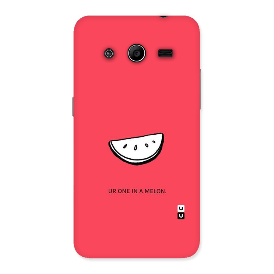 One In Melon Back Case for Galaxy Core 2