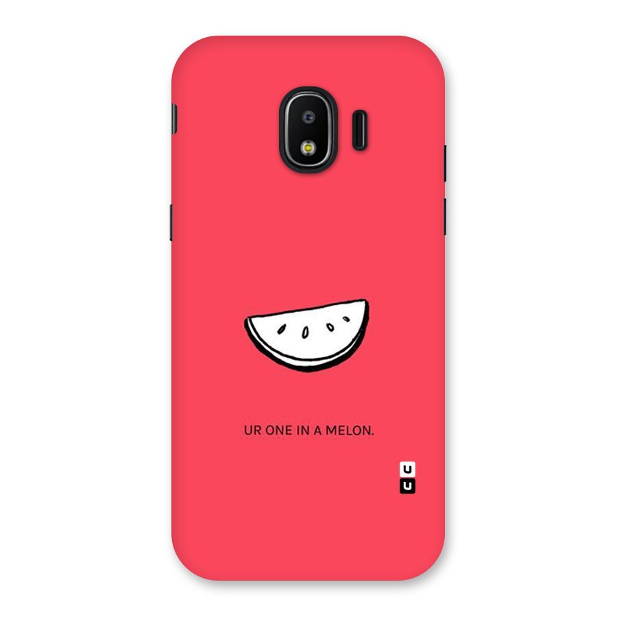 One In Melon Back Case for Galaxy J2 Pro 2018