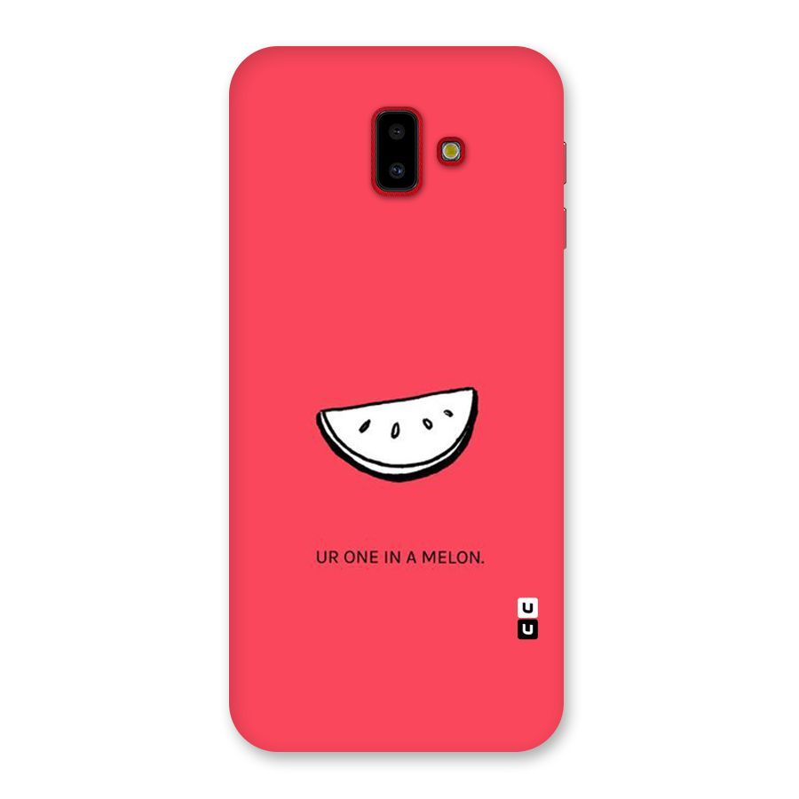 One In Melon Back Case for Galaxy J6 Plus