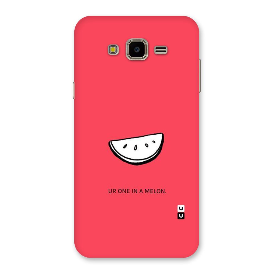 One In Melon Back Case for Galaxy J7 Nxt