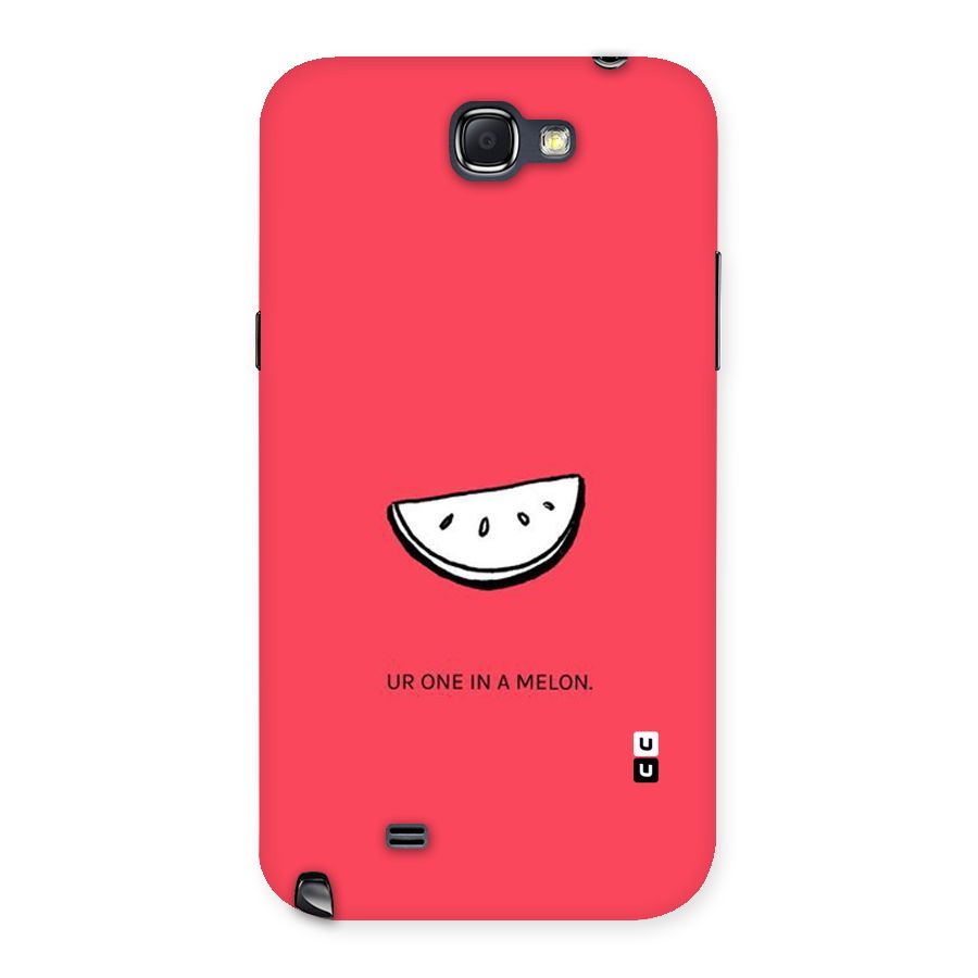 One In Melon Back Case for Galaxy Note 2