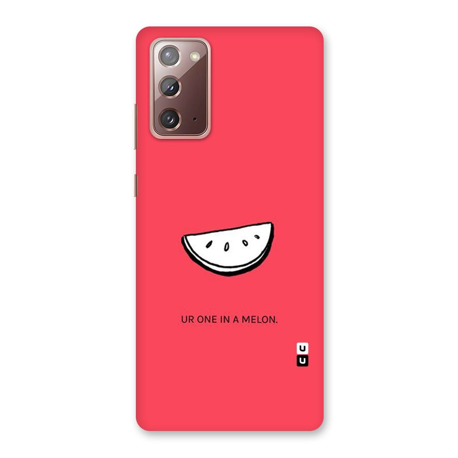 One In Melon Back Case for Galaxy Note 20