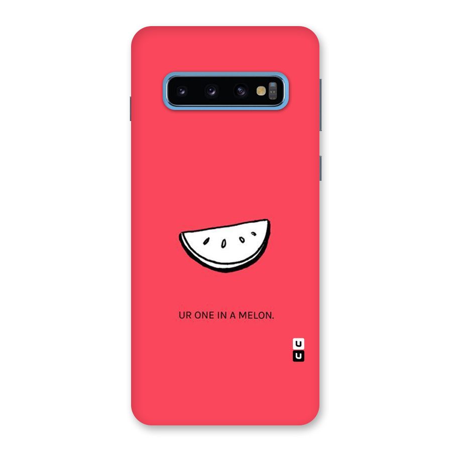 One In Melon Back Case for Galaxy S10