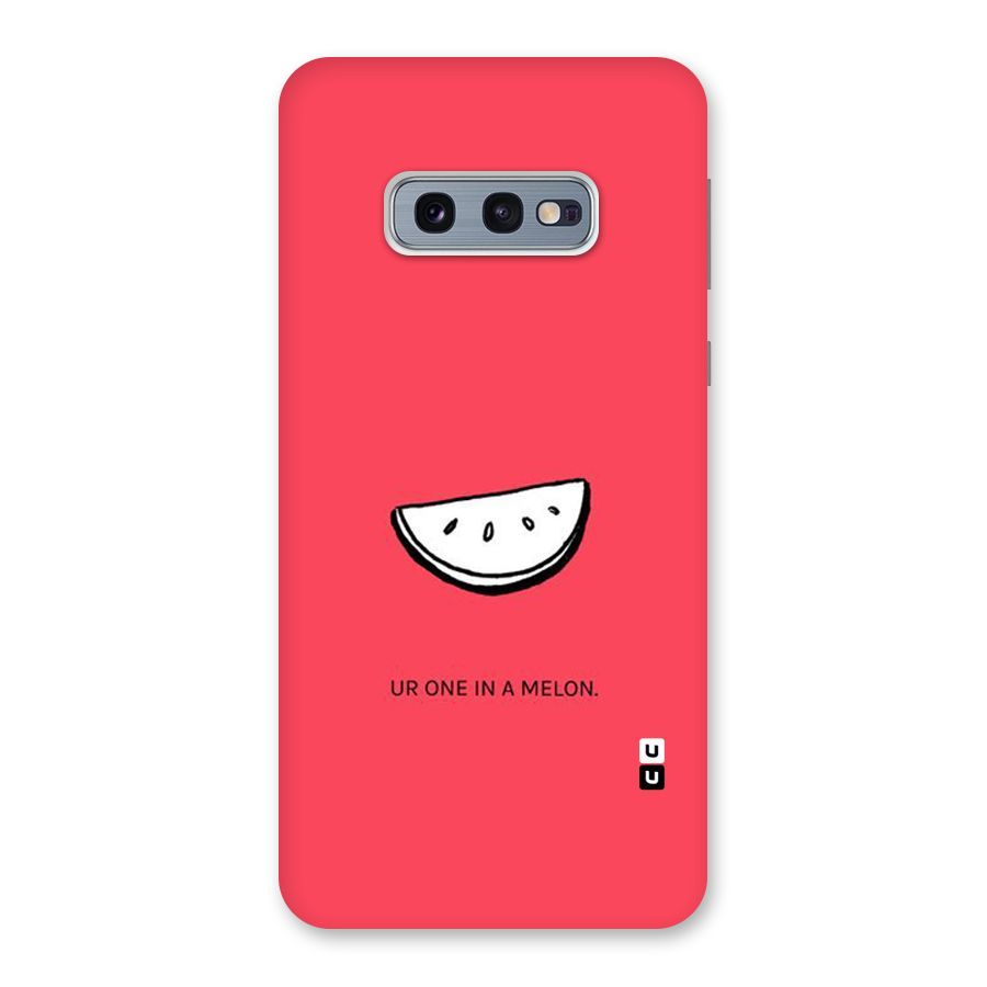 One In Melon Back Case for Galaxy S10e