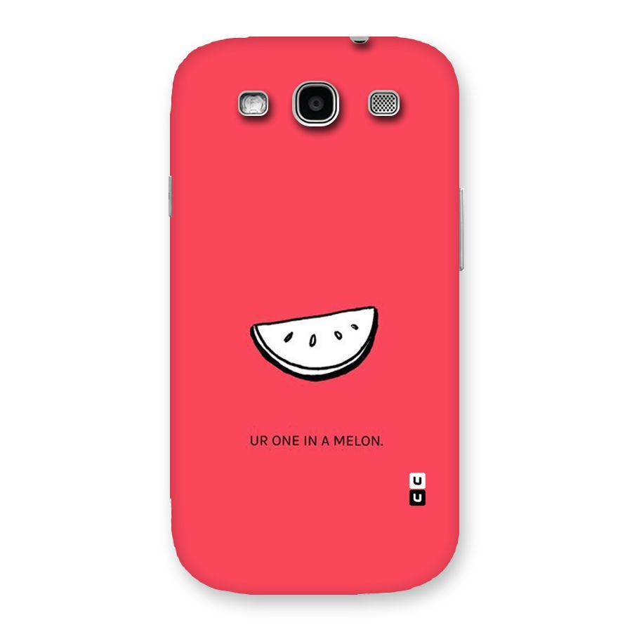 One In Melon Back Case for Galaxy S3