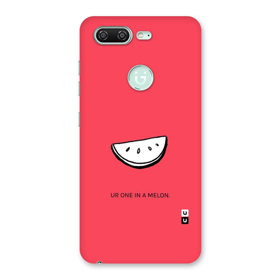 One In Melon Back Case for Gionee S10