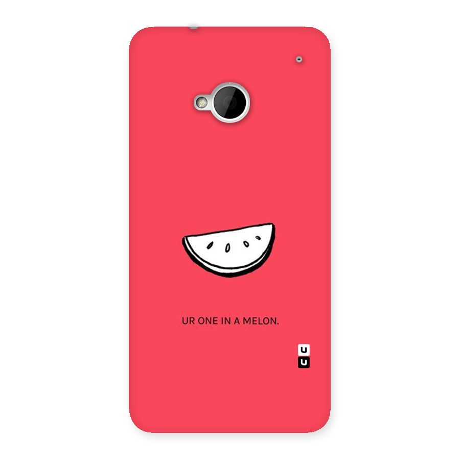 One In Melon Back Case for HTC One M7