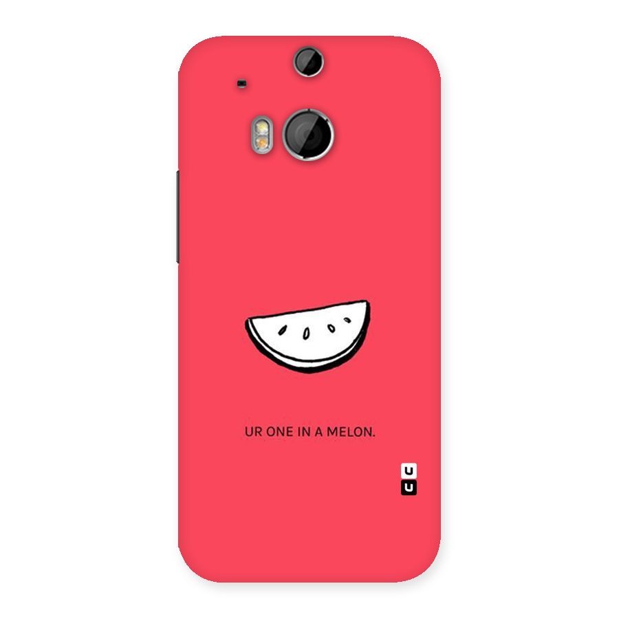 One In Melon Back Case for HTC One M8