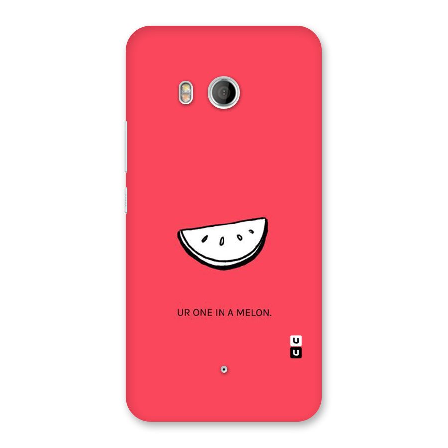 One In Melon Back Case for HTC U11