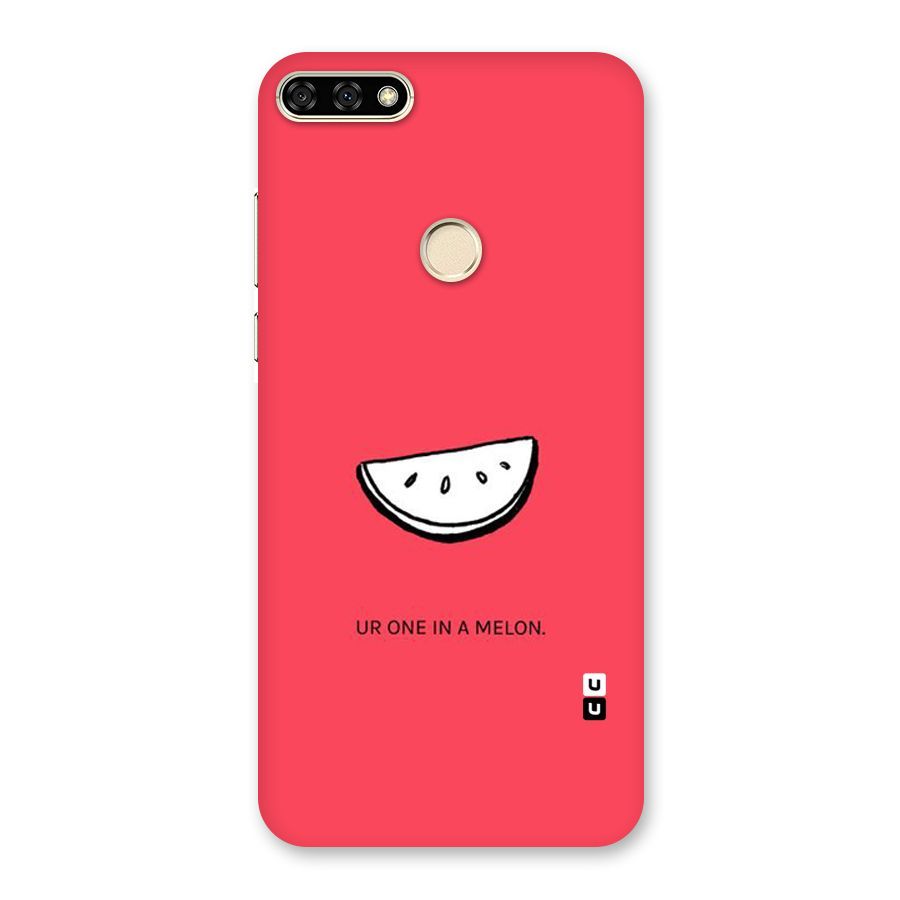 One In Melon Back Case for Honor 7A