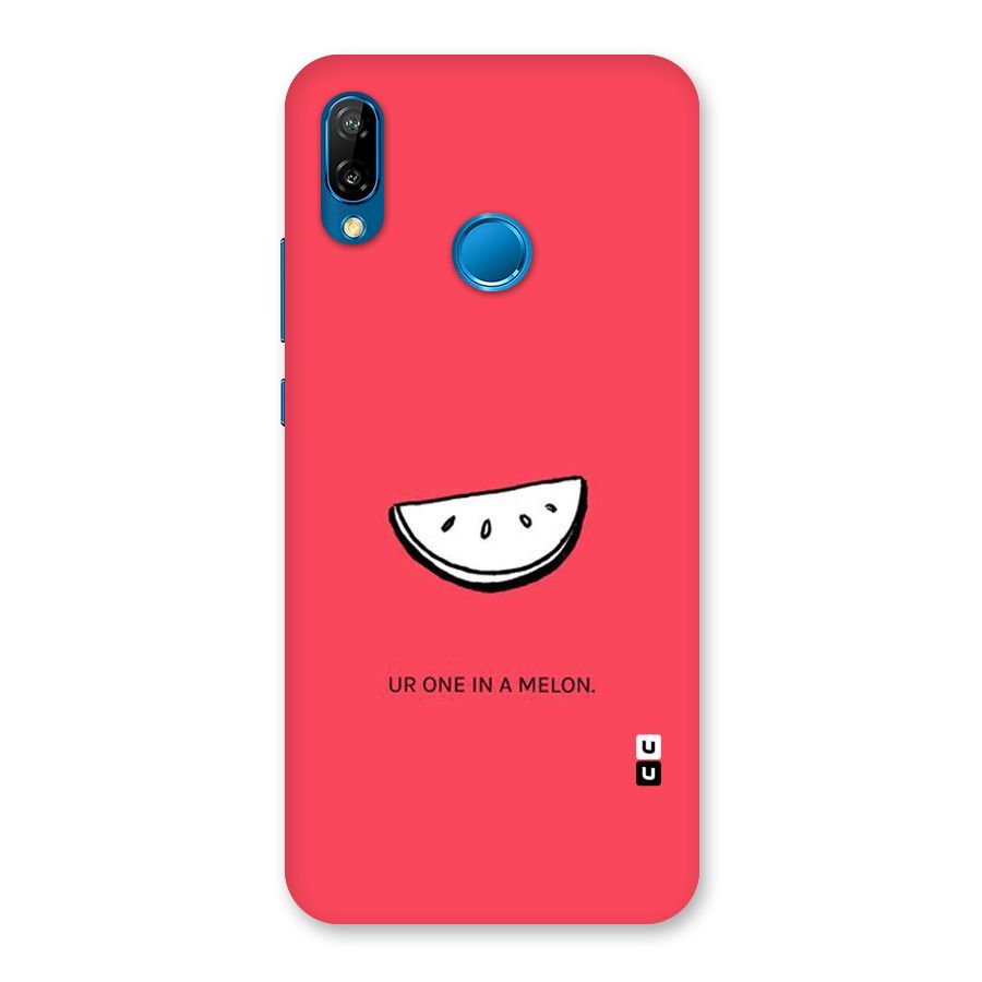 One In Melon Back Case for Huawei P20 Lite