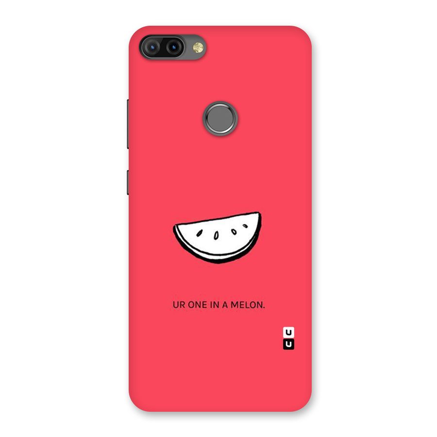 One In Melon Back Case for Infinix Hot 6 Pro