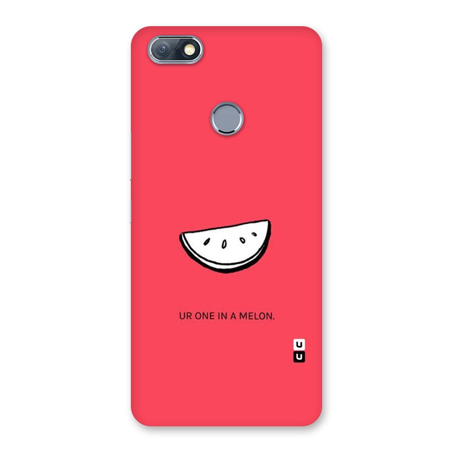 One In Melon Back Case for Infinix Note 5