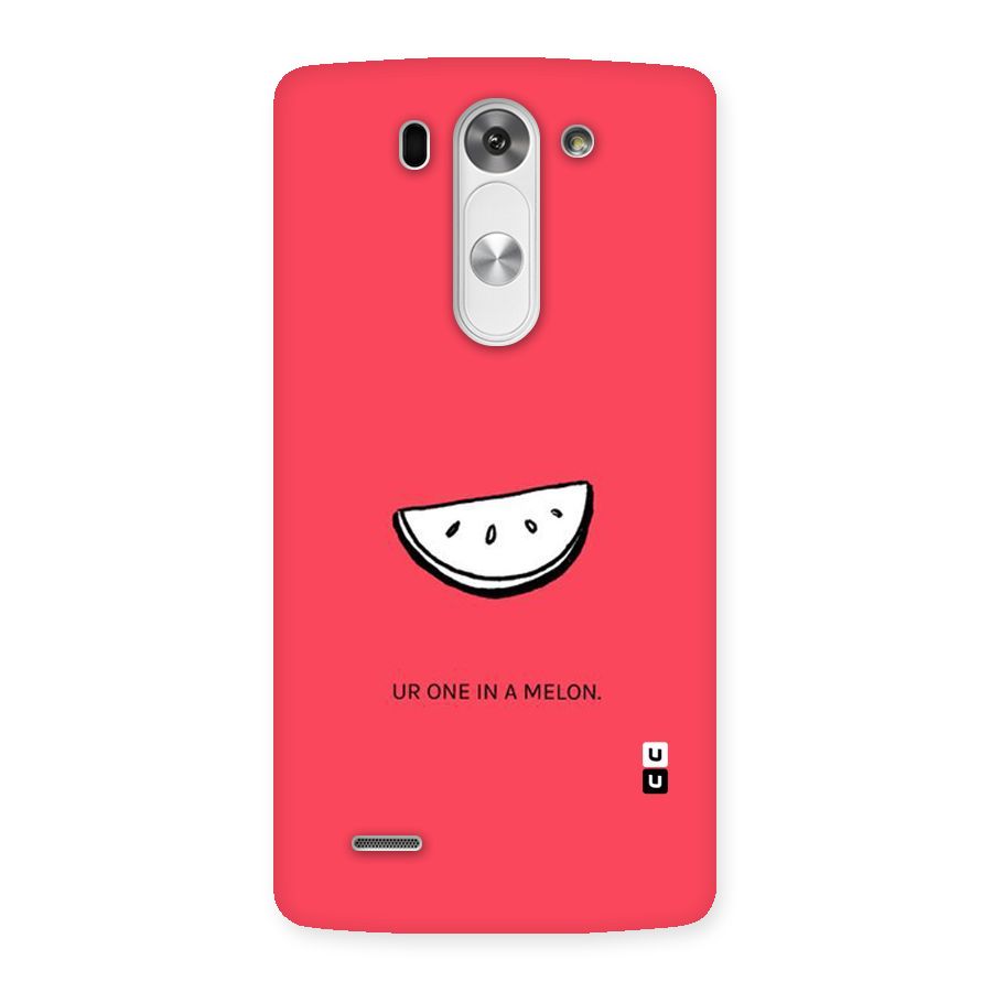 One In Melon Back Case for LG G3 Beat