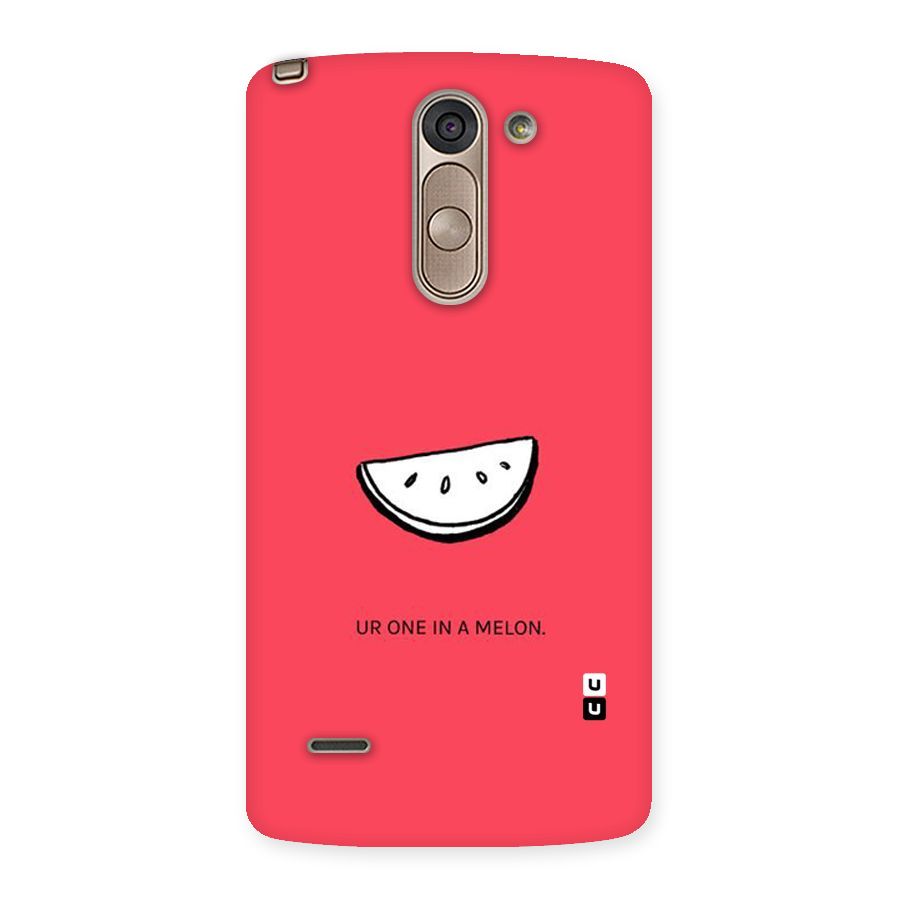 One In Melon Back Case for LG G3 Stylus