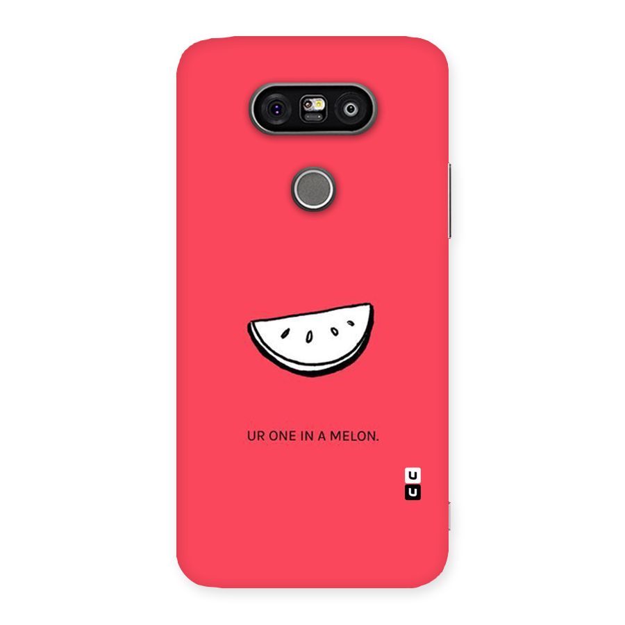 One In Melon Back Case for LG G5