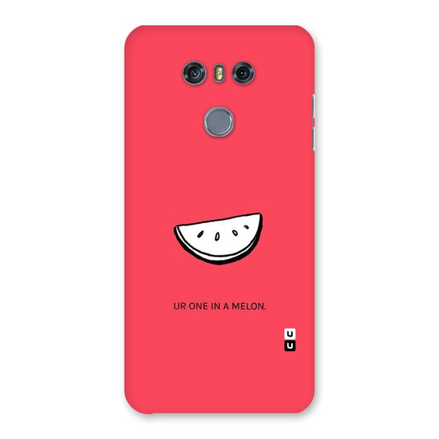 One In Melon Back Case for LG G6