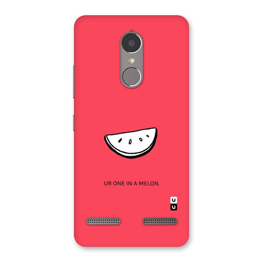 One In Melon Back Case for Lenovo K6