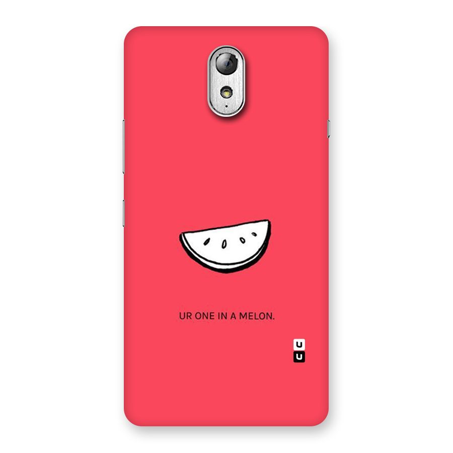 One In Melon Back Case for Lenovo Vibe P1M