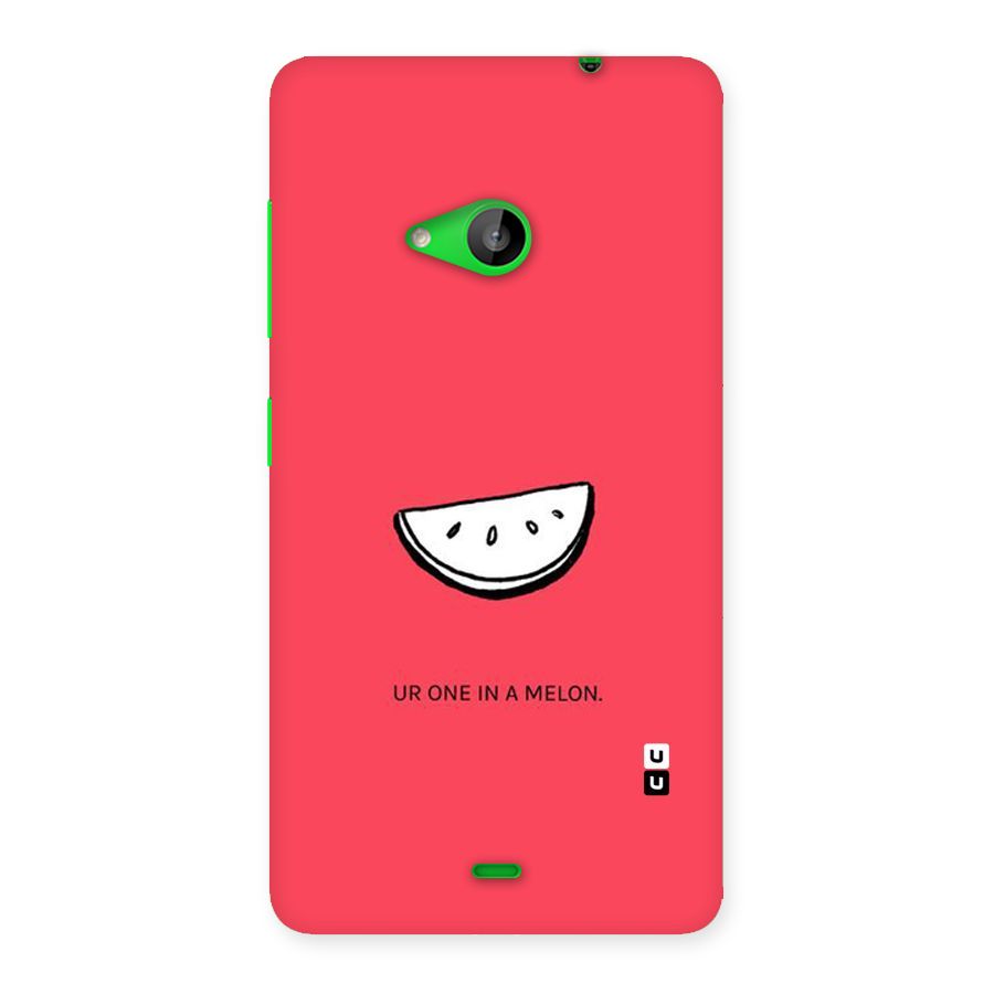 One In Melon Back Case for Lumia 535