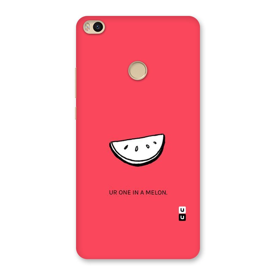 One In Melon Back Case for Mi Max 2