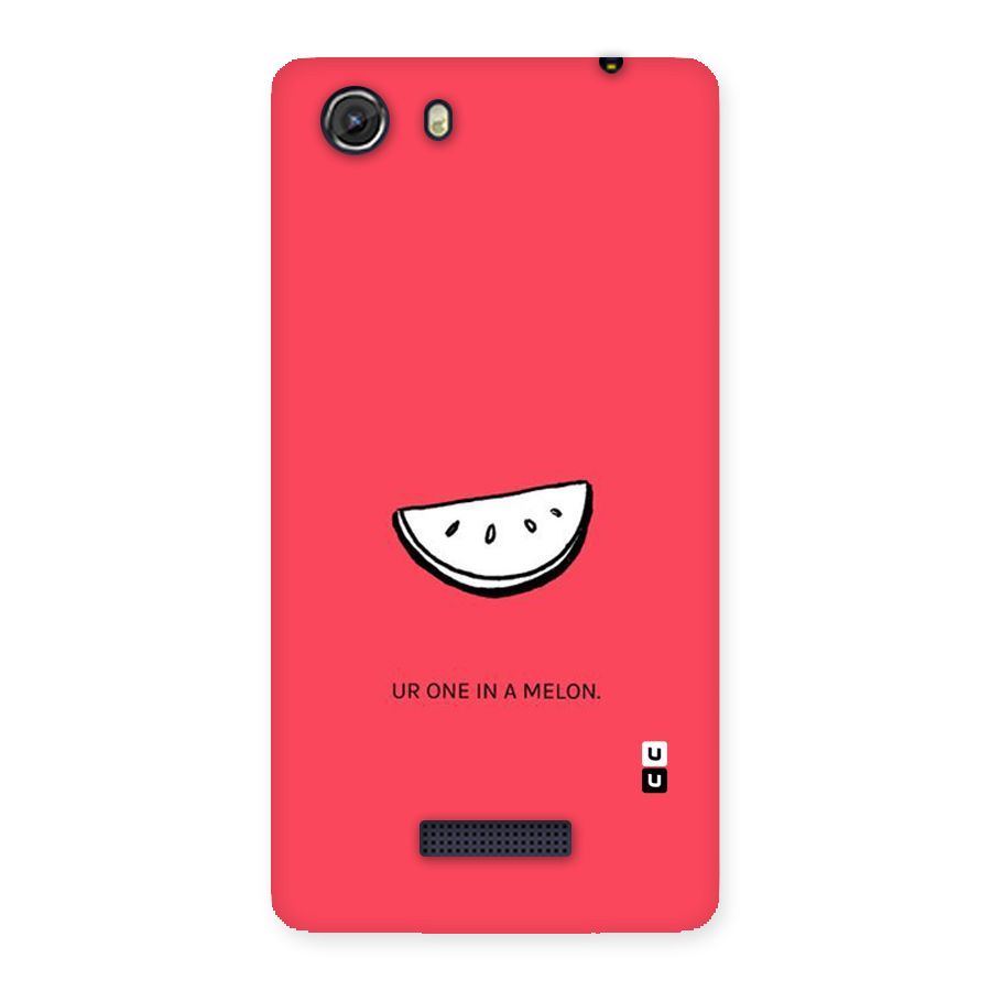 One In Melon Back Case for Micromax Unite 3