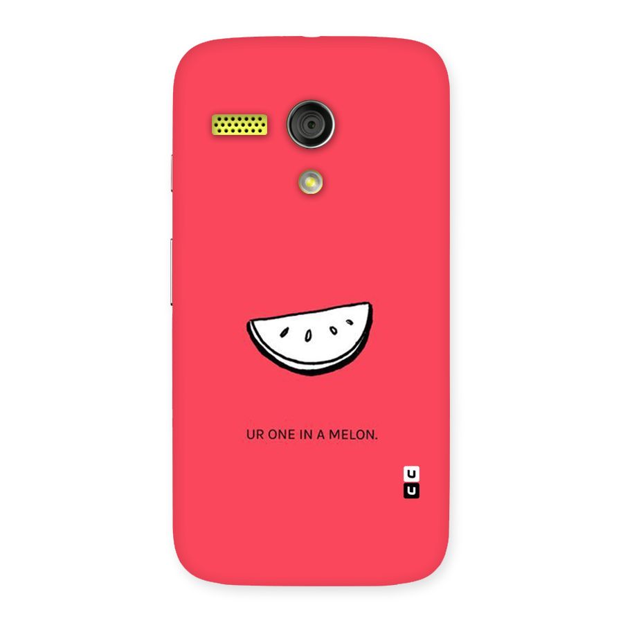 One In Melon Back Case for Moto G