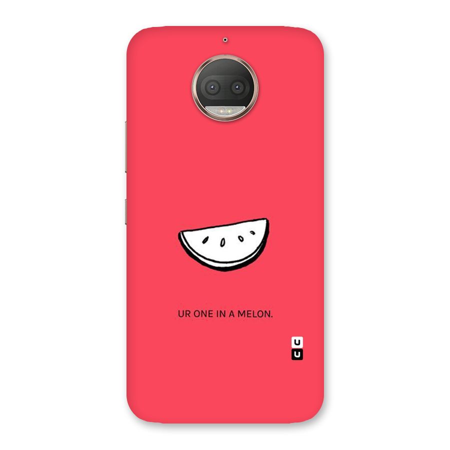One In Melon Back Case for Moto G5s Plus