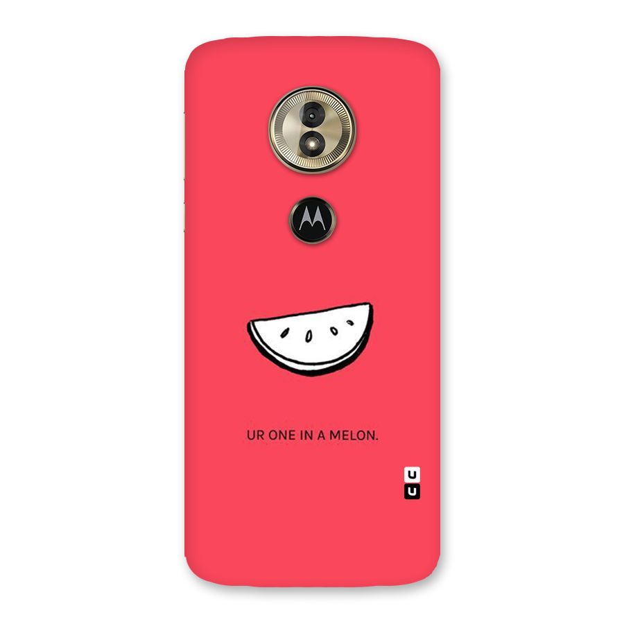 One In Melon Back Case for Moto G6 Play