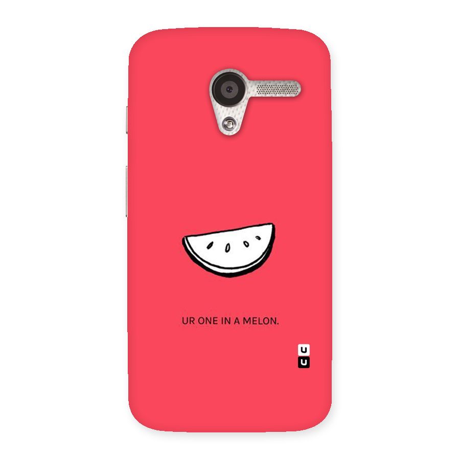 One In Melon Back Case for Moto X