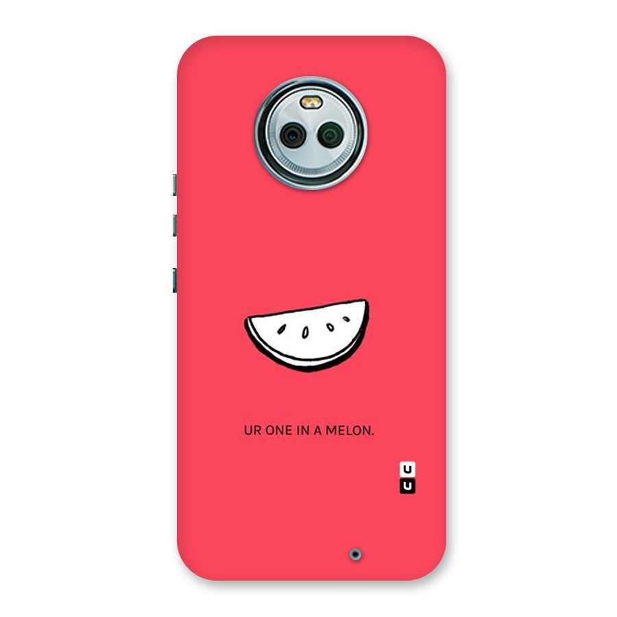 One In Melon Back Case for Moto X4