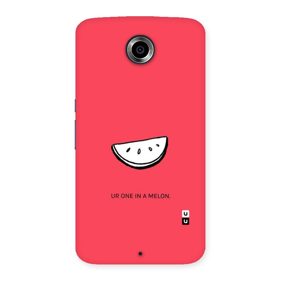One In Melon Back Case for Nexsus 6